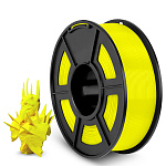 npr_D4820 Филамент NVPRINT PLA+ Yellow для 3D печати диаметр 1.75мм длина 330 метров масса 1 кг