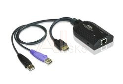 1257568 Адаптер CAT5 KVM USB HDMI 50M VM KA7168-AX ATEN