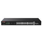 11071684 Коммутатор IPCOM IP-COM G1128P-24-250W Неуправляемый PoE с 24 Гигабитными портами PoE и 2 SFP портами
