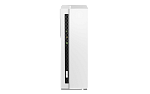 1000692902 Сетевое хранилище без дисков/ channel QNAP TS-133 NAS 1 HDD tray. ARM 4-core 64-bit ARM Cortex-A55 1.8GHz, ram 2 GB (max), 1x1GbE, 1xUSB 2.0