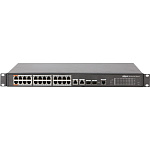 1000486714 2xCombo 1000 Base-T/SFP 24x 10/100 Base-T（Hi-PoE/PoE+/PoE）IEEE802.3af/IEEE802.3at/Hi-PoE Мощность PoE 240Вт Размеры 440мм×300мм×44мм
