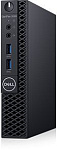 1070169 ПК Dell Optiplex 3060 Micro i3 8100T (3.1)/4Gb/500Gb 7.2k/UHDG 630/Linux Ubuntu/GbitEth/65W/клавиатура/мышь/черный
