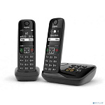 Gigaset [L36852-H2836-S301] AS690A DUO RUS черный (труб. в компл.:2шт)