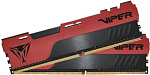 1376293 Модуль памяти PATRIOT Viper Elite II DDR4 Общий объём памяти 8Гб Module capacity 16Гб Количество 2 3600 МГц Радиатор Множитель частоты шины 20 1.35 В