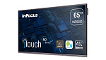 135559 Интерактивный дисплей 65" [INF6550] INFOCUS JTOUCH D110 3840 x 2160 60 Hz, инфракрасный тачскрин 20 касаний, яркость 400 cd/m2, динамическая контрастн