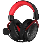 11044380 Наушники с микрофоном A4Tech Bloody MR590 Sports красный/черный 1.5м мониторные BT/Radio/3.5mm оголовье (MR590+ WIRED/SPORT RED)