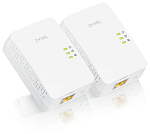 PLA5405V2-EU0201F Комплект из двух Powerline адаптеров Zyxel PLA5405 v2, AV1300 (до 1300 Мбит/с), 1xLAN GE