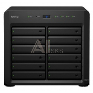 1863022 Synology DS2419+II QC 2.1GHz CPU/4GB(up to 32GB)/RAID 0,1,5,6,10/up to 12 SATA SSD/HDD (3.5" or 2.5") (up to 24 woth 1xDX1215), 2xUSB3.0, 4xGbE(+1Exps