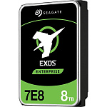 11016553 Жесткий диск/ HDD Seagate SAS 8Tb Exos 12Gb/s 7200rpm 256Mb 1 year warranty (replacement ST8000NM018B)
