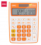 1189227 Калькулятор настольный Deli E1238/OR оранжевый 12-разр.