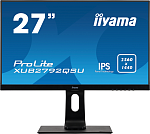 27" Iiyama ProLite XUB2792QSU-B1 2560x1440@70Гц IPS LED 16:9 5ms DVI HDMI DP 2*USB3.0 80M:1 1000:1 178/178 350cd HAS Pivot Tilt Swivel Speakers Black
