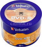 587868 Диск DVD-R Verbatim 4.7Gb 16x wagon wheel (50шт) (43731)