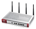 USG60W-RU0101F Беспроводной межсетевой экран Zyxel USG60W, Rack, 2xWAN GE, 4xLAN/DMZ GE, 802.11a/b/g/n (2,4 и 5 ГГц), 2xUSB3.0, AP Controller (2/18)