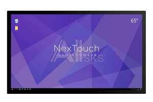 Интерактивный комплекс [IFCNV1PNT65] Nextouch [NextPanel 65P] 65", 4К (3840*2160), 370 кд/м2, 4000:1, PCAP, 10 мс, 20 касаний, Wi-Fi, Android.