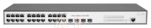 SNR-S2982G-24T-POE Коммутатор SNR Управляемый гигабитный POE уровня 2, 24 порта 10/100/1000Base-T с поддержкой POE, 4 порта 100/1000BASE-X (SFP), бюджет POE 185W