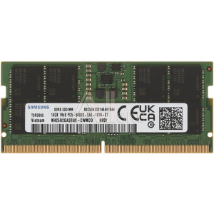 1000731956 Память оперативная/ Samsung DDR5 32GB SODIMM 5600MHz 2Rx8, 1.1V