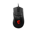 S12-0402080-CLA Gaming Mouse MSI Clutch GM31 Lightweight , Wired, 59g, DPI 12000, design for right handed users, black