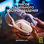 1607681 Наушники с микрофоном Logitech G435 белый накладные Radio оголовье (981-001074)