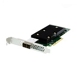 11059701 HBA-адаптер Broadcom SAS 9400-8e SGL (05-50013-01 / 03-50013-16008) PCIe 3.1 x8 LP, Tri-Mode SAS/SATA/NVMe 12G HBA, 8port(2*ext SFF8644), 3408 IOC