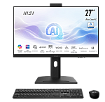 Моноблок MSI Modern AM273QP AI AiO 27" WQHD (2560x1440)IPS AG Non-touch, Core Ultra 7 155U (1.7GHz), 16Gb DDR5(2*8GB), 1TB SSD M.2, Intel UHD, WiFi, B