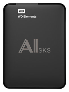 Western Digital Elements HDD EXT 2000Gb, 5400 rpm, USB 3.0, 2.5" BLACK (WDBU6Y0020BBK-WESN), 1 year