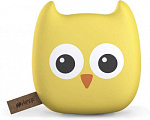 1187622 Мобильный аккумулятор Hiper Zoo Owl Li-Pol 10000mAh 2.4A+2.4A желтый 2xUSB