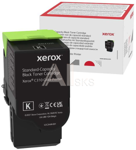 006R04360 Тонер-картридж Xerox черный для C310/315 черный (3K стр.)