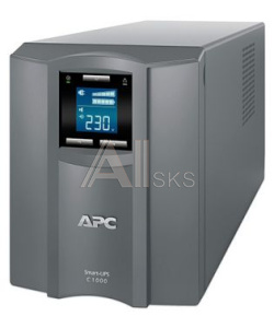 1022821 Источник бесперебойного питания APC Smart-UPS C SMC1000I-RS 600Вт 1000ВА серый