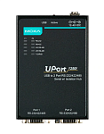 UPort 1250I USB to 2-port RS-232/422/485,921.6Kbps,15KV ESD Protection,Isolation, mini DB9F-