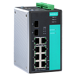 EDS-510A-1GT2SFP Промышленный 10-портовый управляемый коммутатор: 7 портов 10/100 BaseT Ethernet, 1 х 10/100/1000 BaseT Ethernet, 2 x Gigabit SFP