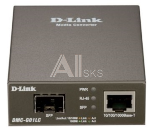 DMC-G01LC/C1A D-Link Автономный медиаконвертер, 1000Base-T / 1000Base-X SFP