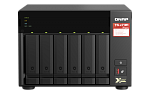 TS-673A-8G QNAP SMB QC 2,2GhzCPU/8Gb(upto64Gb)/upto 6HDD, upto 22 with TL-D800S/SATA(3,5'')/ 4xUSB3.2/2xExp.slot/2x2,5Gb/iSCSI/1xPS/3YW TS-673A-8G-EU-RU