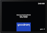 1307368 SSD жесткий диск SATA2.5" 240GB CL100 SSDPR-CL100-240-G3 GOODRAM
