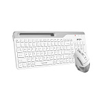 1939464 Клавиатура + мышь A4Tech Fstyler FB2535C клав:белый/серый мышь:белый/серый USB беспроводная Bluetoot