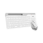 1939464 Клавиатура + мышь A4Tech Fstyler FB2535C клав:белый/серый мышь:белый/серый USB беспроводная Bluetoot