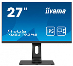 1656982 Монитор Iiyama 27" ProLite XUB2793HS-B4 черный IPS LED 4ms 16:9 HDMI M/M матовая HAS Pivot 1000:1 300cd 178гр/178гр 1920x1080 D-Sub DisplayPort FHD 6.