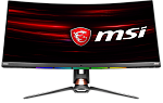 1000554032 Монитор MSI Optix MPG341CQR 34" UWQHD (3440x1440 (матовый))/Curved/IPS-level(VA)/144Hz/1ms/2 x HDMI(2.0)/DP/USB-C/9.6kg/GameSense/Mystic Light
