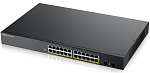 GS190024HPV2-EU0101F Коммутатор Zyxel Networks Smart L2 PoE+ Zyxel GS1900-24HPv2, rack 19", 24xGE PoE+, 2xSFP, бюджет PoE 170 Вт