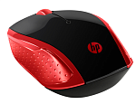 2HU82AA#ABB Mouse HP Wireless Mouse 200 (Empress Red) cons