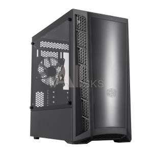 1290533 Корпус COOLER MASTER MasterBox MB320L CPU Cooler clearance: 166mm/6.54"; PSI clearance: 140mm (HDD cage in backmost position), 325mm (w/o front radia