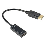 1746420 ORIENT Кабель-адаптер C316 4Kx2K DP1.2 M -> HDMI F, длина 0.2 метра, чёрный (30978)