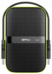 958366 Жесткий диск Silicon Power USB 3.0 2Tb SP020TBPHDA60S3K A60 SP020TBPHDA60S3K Armor 2.5" черный/зеленый