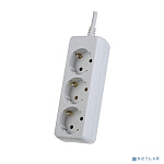 Perfeo Сетевой удлинитель с заземлением "POWERMATE",PF_A4689 (7,0м, 3 розетки, белый (PF-PE-3/7,0-W))