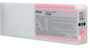 840168 Картридж струйный Epson T6366 C13T636600 светло-пурпурный (700мл) для Epson St Pro 7900/9900