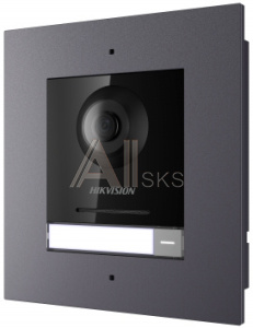 1154807 Видеопанель Hikvision DS-KD8003-IME1/Flush цвет панели: черный