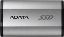 2009871 Накопитель SSD A-Data USB-C 500GB SD810-500G-CSG SD810 1.8" серый