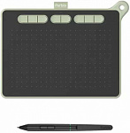 1471392 Графический планшет Parblo Ninos M USB Type-C черный/зеленый
