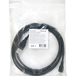 1252403 Defender USB08-06 USB 2.0 кабель для соед. USB 2.0 AM-MicroBM,1.8м, PolyBag (87459)