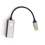 1737362 VCOM DU312M Кабель-переходник USB 3.0 (Am) --> LAN RJ-45 Ethernet 1000 Mbps, Aluminum Shell, VCOM <DU312M>[4895182256378]