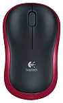 910-002240 Logitech Wireless Mouse M185, Red, [910-002240]